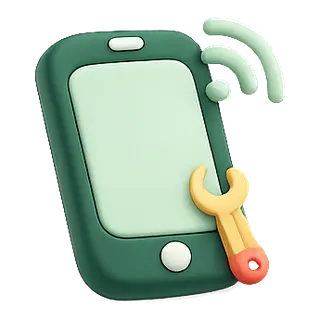 Telefon z kluczem francuskim