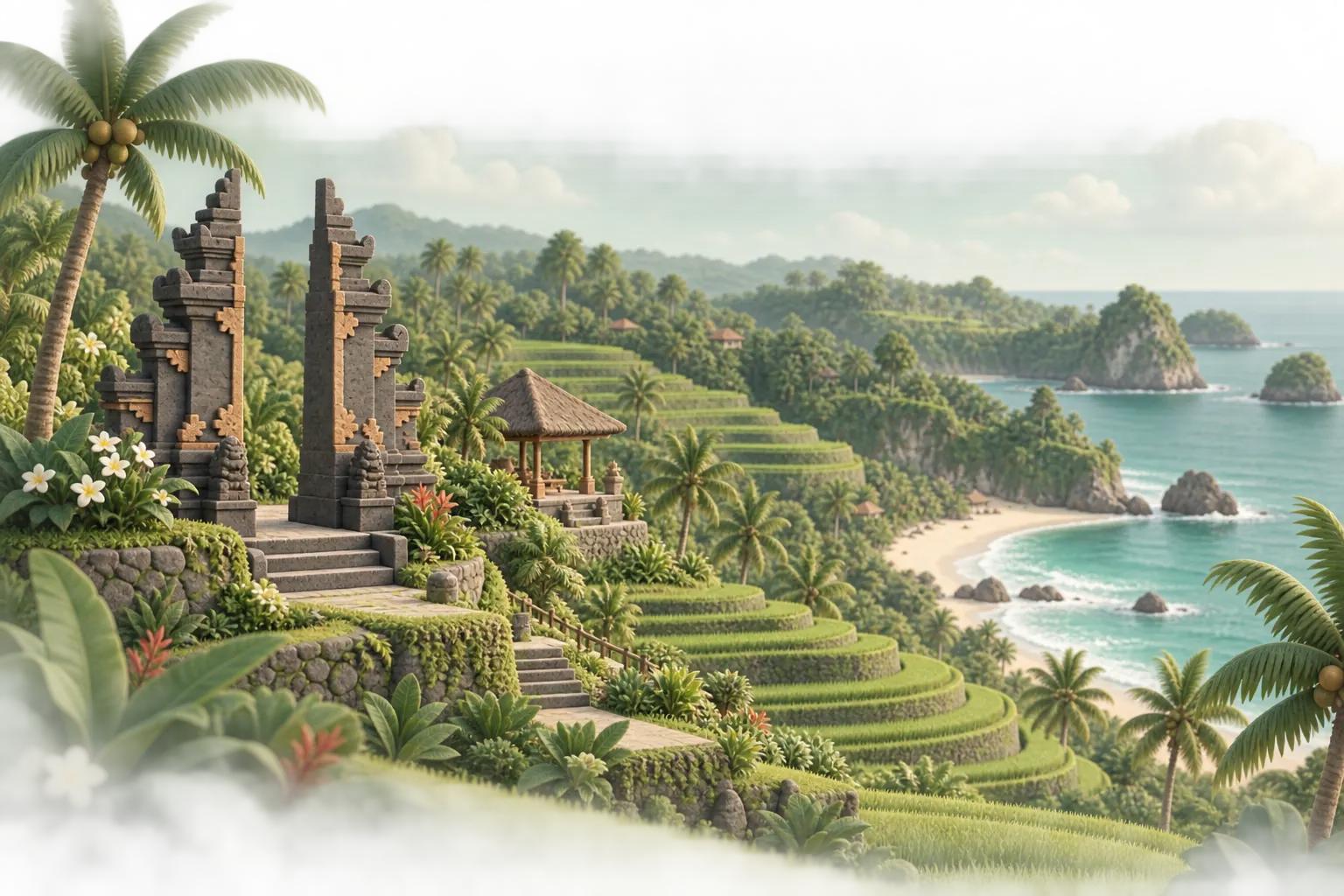 Ilustracja kierunku: Bali