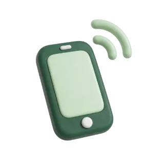 Telefon z sygnałem hotspotu Wi-Fi
